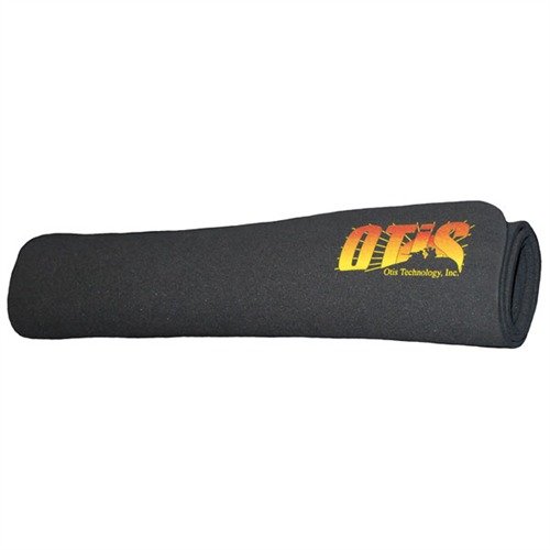 The OTIS Gun Cleaning Mat is lightweight, roll-up, and made of durable neoprene rubber, protecting your firearms from scratches while you clean.