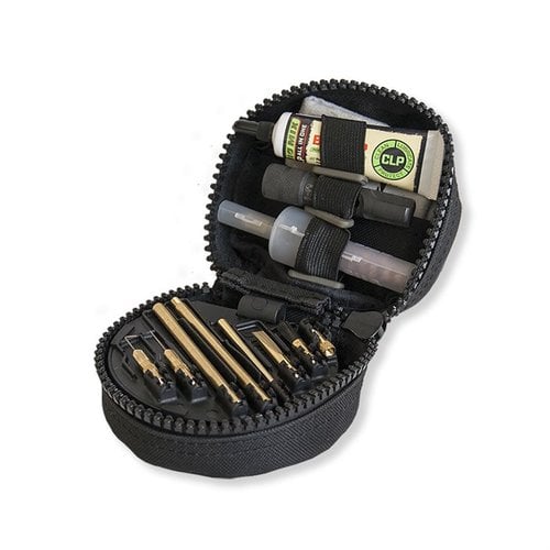 The OTIS 7.62 MSR Cleaning Kit offers quick Breech-to-Muzzle® cleaning, specialized tools, and O85® Ultra Bore® for effective firearm maintenance in a lightweight pack.
