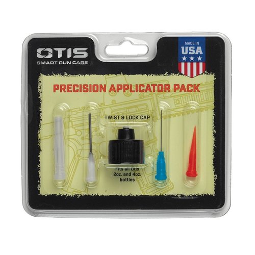Transform your cleaning routine with the OTIS Precision Applicator Pack, featuring ultra-fine and fine metal tips, plus an adjustable plastic tip for precise application.
