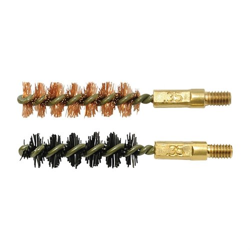 Experience superior cleaning with the OTIS 35 Caliber Bore Brush 2PK, featuring Tufcor® core wire, twice the fill, and caliber-specific designs for precision.