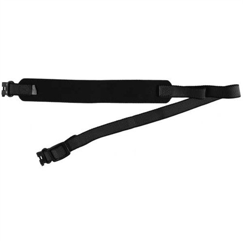 The RAZOR™ SLING offers lightweight comfort with a shock-absorbing shoulder pad, quick adjustments, and quiet polymer swivels for seamless rifle carry.