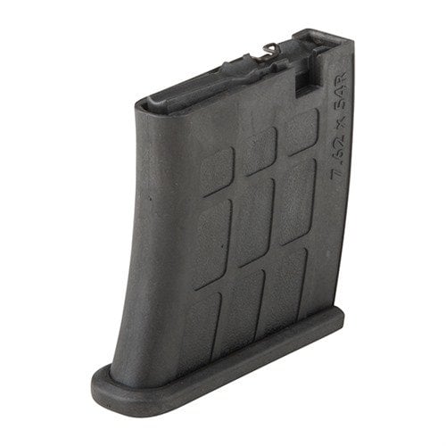 Enhance your Mosin-Nagant with Pro Mag's 5RD magazine, crafted from durable carbon-fiber filled polymer for reliable feeding and function across various models.