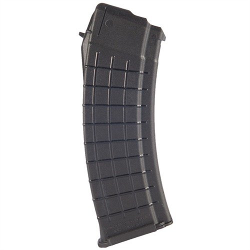 The PRO MAG AK-74 30RD magazine is lightweight and durable, featuring a self-lubricating follower for reliable feeding and easy-grip waffle-pattern sides.