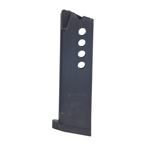 The Pro Mag 1911 Kimber Style .22 LR magazine features a durable polymer body, chrome silicon spring for longevity, and side windows for round count visibility.