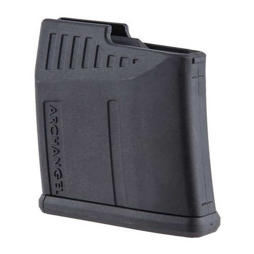 Upgrade your Archangel Mauser K-98 with the ProMag 10rd magazine, featuring durable black polymer construction and compatibility with 8mm (8x57 mm) precision stocks.