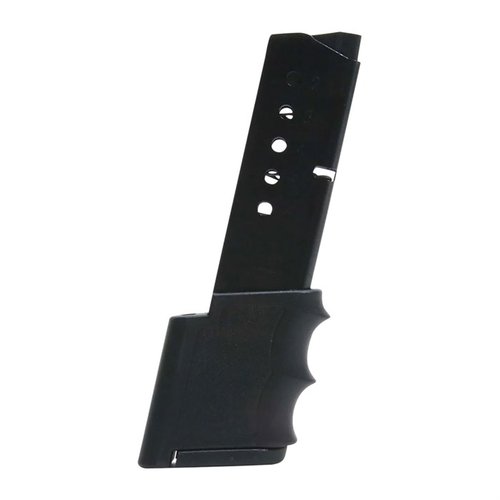 Enhance your Smith & Wesson M&P Bodyguard with Pro Mag's durable steel magazines, featuring heat-treated construction and capacities of 6, 10, or 15 rounds.