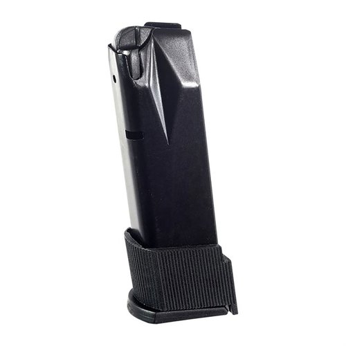 Enhance your Taurus PT111 G2 with durable 15-round steel magazines, featuring heat-treated carbon steel and a black-oxide finish for corrosion resistance.