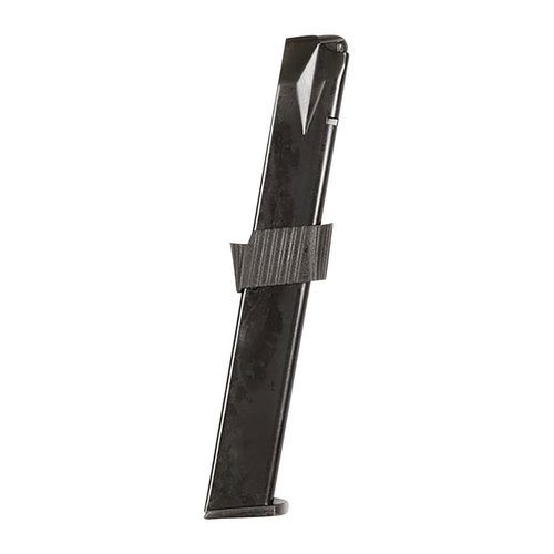 Enhance your Taurus PT111 G2 with durable 15 or 32-round steel magazines, featuring a corrosion-resistant finish and robust construction for reliable performance.
