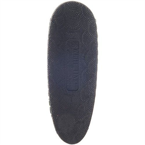 The PACHMAYR F325B Recoil Pad offers superior shoulder protection from heavy recoil, ideal for shotguns and large caliber rifles, and can be easily ground for a perfect fit.