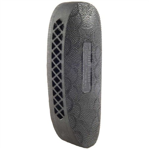 The PACHMAYR F325B Deluxe Recoil Pad offers superior shoulder protection from heavy recoil, ideal for shotguns and large caliber rifles, easily ground for a perfect fit.