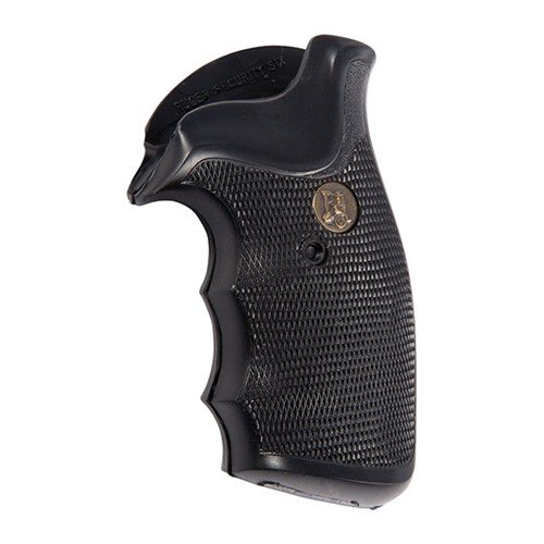 Experience superior grip and accuracy with Pachmayr's RS6-G Gripper handgun grips, featuring contoured finger grooves and durable neoprene rubber.