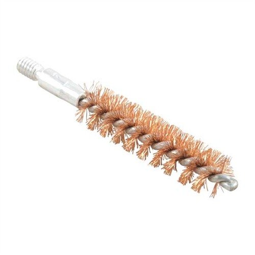 HOPPES Bore Brushes feature durable phosphor bronze bristles and twisted shanks, compatible with 8-32 thread for handguns and rifles, ensuring effective cleaning.
