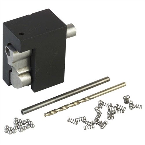 Enhance cylinder lock-up strength with the POWER CUSTOM Crane Ball Drilling Fixture, featuring a durable steel design and all necessary components for K, L, and N Frame yokes.