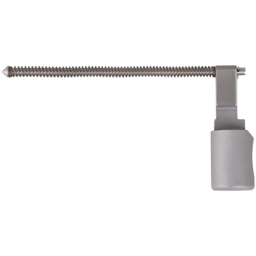 Enhance your converted 10/22® rifle with the POWER CUSTOM Heavy Bolt Handle, featuring a tungsten core for smoother cycling and improved reliability with .17 rimfire cartridges.