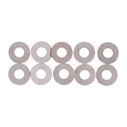 Enhance your S&W trigger pull with Power Custom Sideplate Shims, designed to eliminate slop and ensure smooth function for K, L & N frame models.