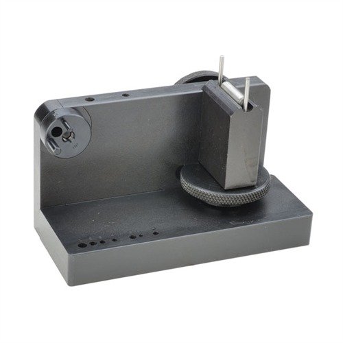 Achieve precise hammer and sear work with the POWER CUSTOM Stoning Fixture, featuring adjustable angles and repeatable setups for various guns.
