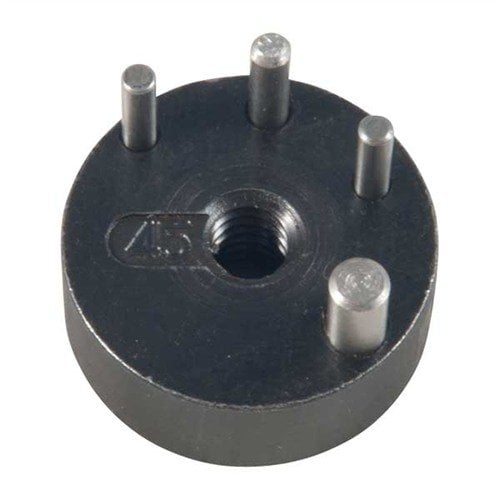 Achieve precise hammer and sear adjustments with the POWER CUSTOM SERIES I Stoning Fixture, featuring repeatable setups and an adapter for Colt Govt.