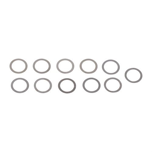 Eliminate excess cylinder and yoke endplay easily with hardened stainless steel bearings by Ron Power, perfect for custom builds or repairs.