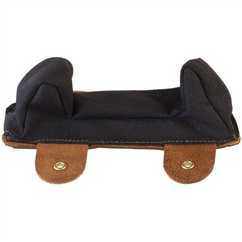 The NO. 3C Wide Cordura Owl Ear Front Bag features a suede base for stability, top grain leather for durability, and is designed for precise, repeatable accuracy.