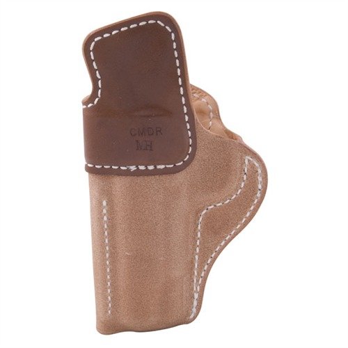 The Milt Sparks Holsters 1911 Commander Mode offers optimum concealment, comfort, and quick draw with a secure fit and easy reholstering for all-day carry.