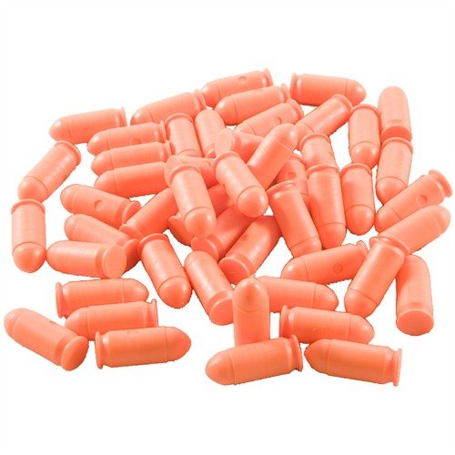 Enhance your training with SAF-T-TRAINERS Dummy Rounds, brightly coloured and uniquely textured to prevent confusion with live rounds, ideal for Immediate Action drills.