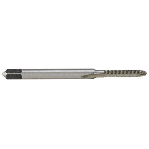The Reiff & Nestor Spiral Point 'Gun' Tap offers durable high-speed steel construction, efficient chip removal, and precise threading for gunsmithing tasks.