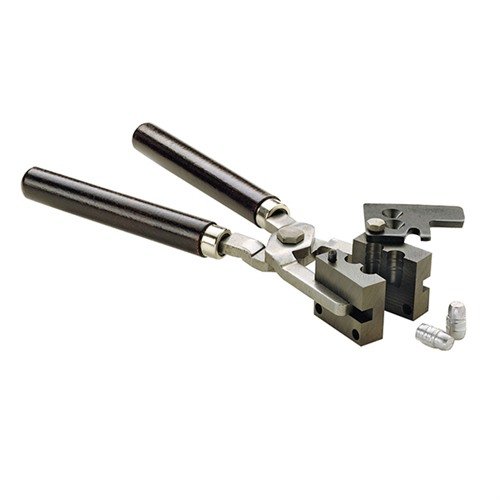 Experience superior comfort and durability with RCBS Bullet Mould Handles, featuring solid steel frames and extra-long hardwood handles, designed for all RCBS bullet moulds.