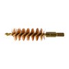 The Sinclair International Bronze Bore Brush, 45 Caliber, 8-32M, offers superior scrubbing power with a larger size for a proper fit and a closed loop for easy use.