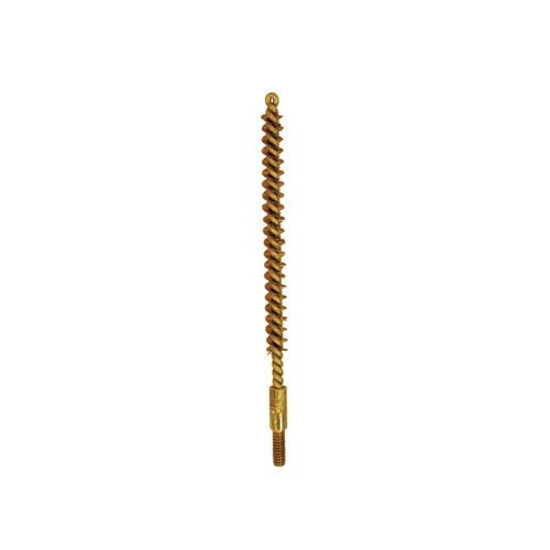The Sinclair International Bronze Rifle Bore Brush is oversized for a perfect fit, featuring a closed loop design for effective barrel scrubbing without undersizing issues.