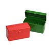 MTM CASE-GARD FLIP TOP RIFLE AMMO BOX 224 CLARK-9.3X57MM 60 ROUND GREEN