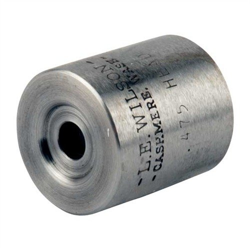 The L.E. WILSON Decapping Base allows for easy removal of military crimped primers and de-capping cases separately, enhancing your reloading efficiency.