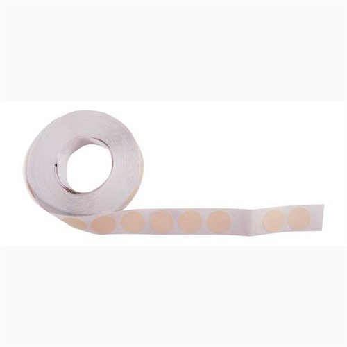 Sinclair Target Pasters (3/4 inch, 1000 pack) are perfect for marking shots on any target, available in black and target buff for versatile use in competitions.