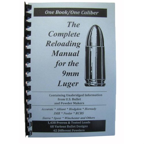 The LOADBOOK-9MM LUGER offers comprehensive reloading data for pistols and rifles, featuring expert insights and proven loads, perfect for all skill levels.