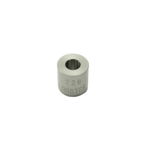 Forster Bushing Bump Neck Sizing Bushings ensure precision with .001" increments, ultra-smooth finish, and are compatible only with Forster Precision Plus Dies.