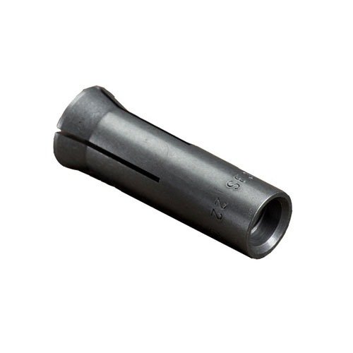 The RCBS 6.5MM Bullet Puller Collet safely removes jacketed bullets from .17 to .50 caliber without damage, compatible with any 7/8-14 single stage press.