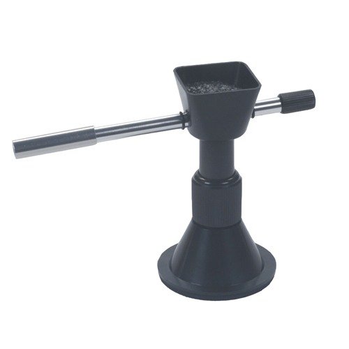 The Lyman E-ZEE Flow Powder Trickler features adjustable height for all scale types and an extension tube, ensuring precise powder measurements for your reloading needs.