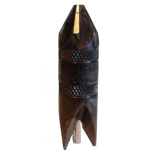 .17 to .45 Cal Chamfer & Deburring Tool by L.E. Wilson ensures clean case mouths for precise reloading, featuring double-ended flutes for efficient deburring.