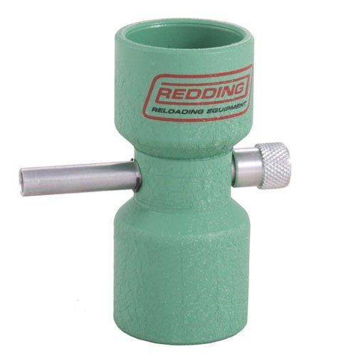The Redding Powder Trickler allows for precise powder measurement, enhancing accuracy in reloading with its smooth operation and durable design, ideal for serious shooters.