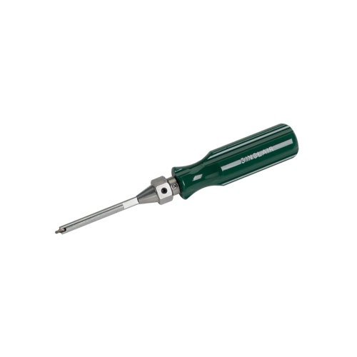 The Sinclair Gen II Universal FlashHole Deburring Tool features a comfortable handle, ensuring precise deburring of flash holes for enhanced accuracy and improved performance.