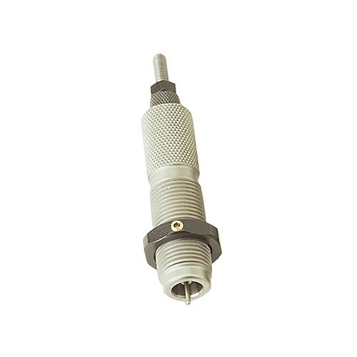 The RCBS Neck Sizer Die for 7mm Rem. Mag sizes only the neck for precise chamber fit, decaps spent primers, and ensures optimal bullet tension.