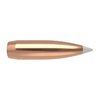 Experience lethal penetration and uniform expansion with Nosler's AccuBond 338 caliber bullets, featuring a white polymer tip for accuracy and a boat tail design for long-range performance.
