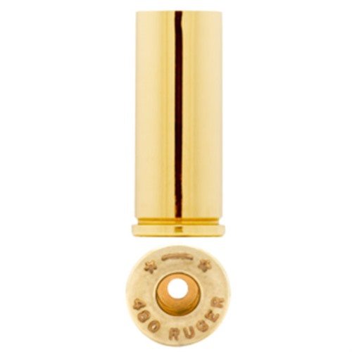 Starline 480 Ruger Brass offers reliable performance and durability, with 100 pieces per bag, perfect for reloading enthusiasts seeking quality ammunition components.
