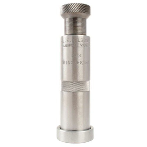 Experience unmatched accuracy with the L.E. Wilson 6mm Dasher Chamber Type Bullet Seater, designed for perfect bullet and case alignment, ideal for benchrest shooters.
