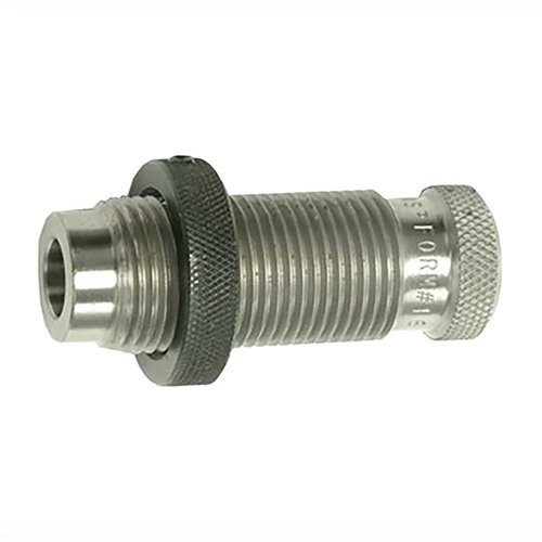 Transform brass cases with Redding's 17 Bee Ackley Improved dies, ideal for creating custom ammunition from 218 Bee, enhancing case life with precise shaping.