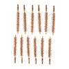 The Dozen Pack Bronze Rifle Brushes from Sinclair International offer durable cleaning for 41 caliber rifles, ensuring optimal bore maintenance with 8-32M threading.