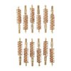 Ensure optimal cleaning of your firearms with the Dozen Pack Bronze Pistol Brushes, designed for 9MM, .38, and .357 calibers, featuring durable 8-32M threads.