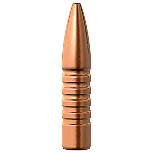 Experience superior accuracy and terminal performance with Barnes Triple Shock X 270 caliber bullets, featuring a 150gr flat base design for consistent shooting.