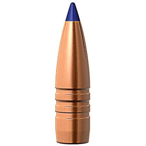 Experience superior accuracy and terminal performance with Barnes Tipped TSX 338 cal. 185 gr. bullets, featuring a polymer tip and boat tail design for enhanced ballistics.