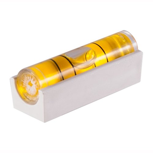 Ensure precision with the Sinclair International Linear Bubble Level, featuring a compact design, snap-in flange, and high visibility yellow vial for easy leveling.