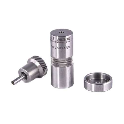 Experience unmatched accuracy with the L.E. Wilson 20 Vartarg Bullet Seating Die, designed for perfect bullet and case alignment, ideal for benchrest shooters.